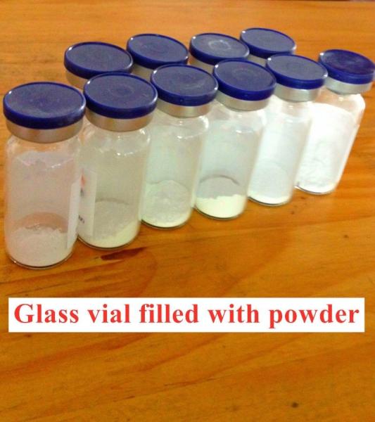 Customization Injection Transparent Vial Cylindrical 50ml Sterile Vials