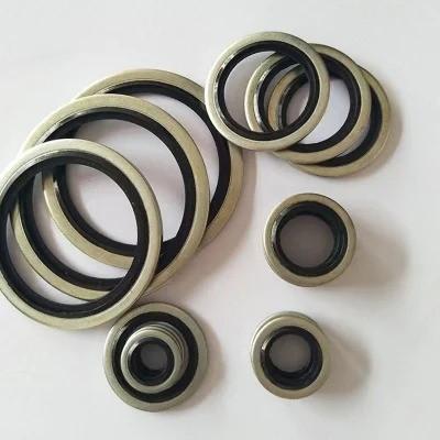 Stainless Steel Rubber NBR Bonded Seal Washer Anti Abrasion