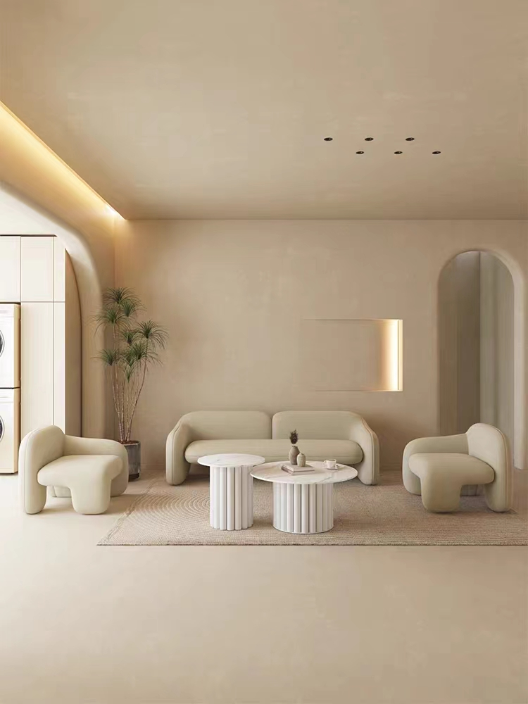 Art Creative Hotel Lobby Furniture Lounge Area Sofa Chair Sets