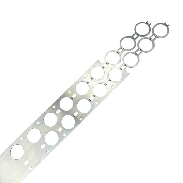 Progressive Die Metal Stamping Part with 0.2mm Tolerances and Open Fine Blanking