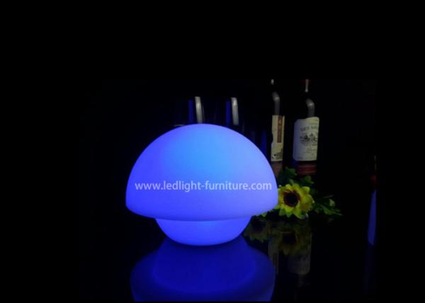 Candeeiros de mesa decorativos personalizados do diodo emissor de luz do projeto, lâmpada colorida da noite do diodo emissor de luz do cogumelo