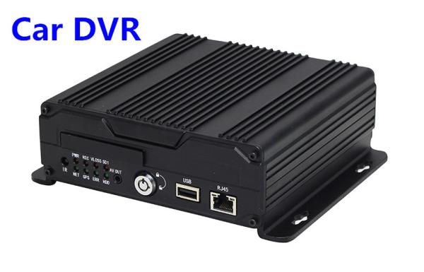 IOS Android Real Time Monitoring 4 Camera Car SD Card Digital Video Recorder