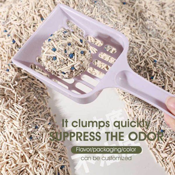 Manufacturer Made in China Natural Bentonite Tofu Mixed Cat Litter Easy Clean Biodegradable Pet Supply