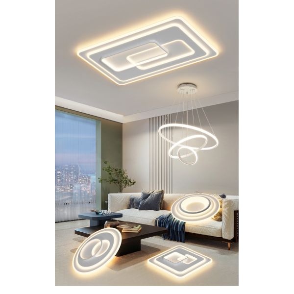Nordic Ceiling Lights Atmosphere Living Room Simple Home Bedroom Recessed Ceiling Lamp(WH-MA-253)