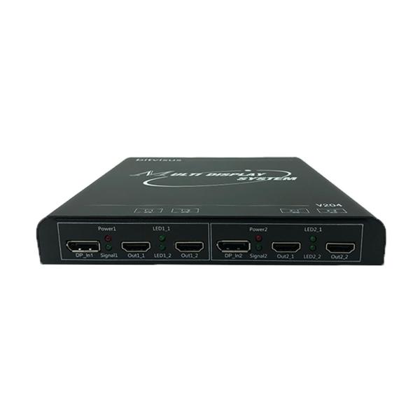 Bitvisus Appareil Professionnel Audio Vidéo Éclairage 8k 1x1 1x2 2x1 2x2 1x4 Processeur Vidéo Programmable EDID de Splicing Multi-Écrans BIT-MSE-8K-204HD