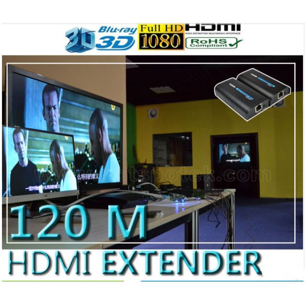 shenzhen OEM manufactory DC5V-12v 3w STP UTP Cat5 point to point/multipoint wireless miracast hdmi adapter