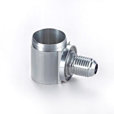 Cnc de aço inoxidável da personalização que faz à máquina a dobradiça de gerencio do conector do Cnc