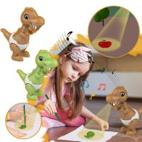 Proyector de diapositivas de dibujos animados LED Proyección de linterna linterna lámpara de antorcha Juguetes para niños