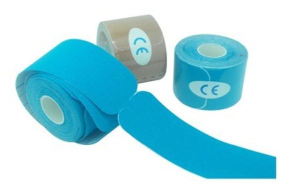 5*25cm fita pré-cortada de cinesiologia impermeável adesivo esportivo gesso atleta fita pré-cortada para pele
