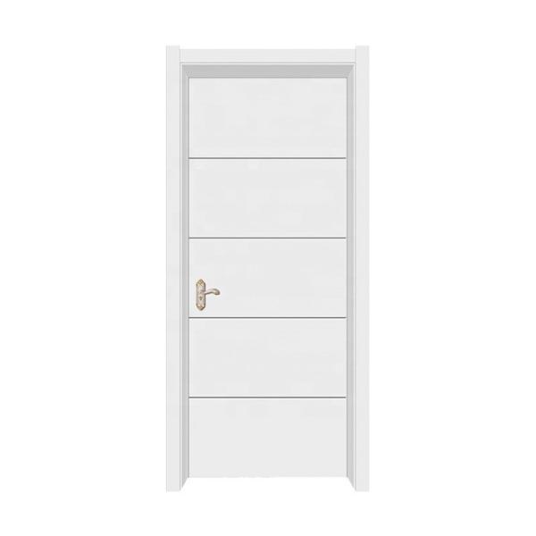 Modern Design Style 1.4mm Aluminum Wall Thickness UPVC House Doors with Thermal Break