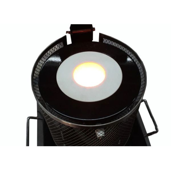 Small Volume Silver / Gold Melting Furnace For Jewelry Casting 2.1KW Rated Power