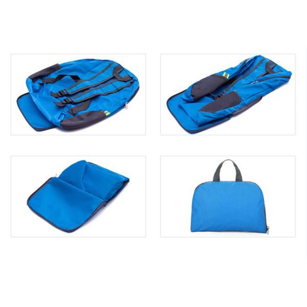 Customized Logo Cotton Fabric Gym Style Backpack for Outdoor Sport Climbing Camping Hiking