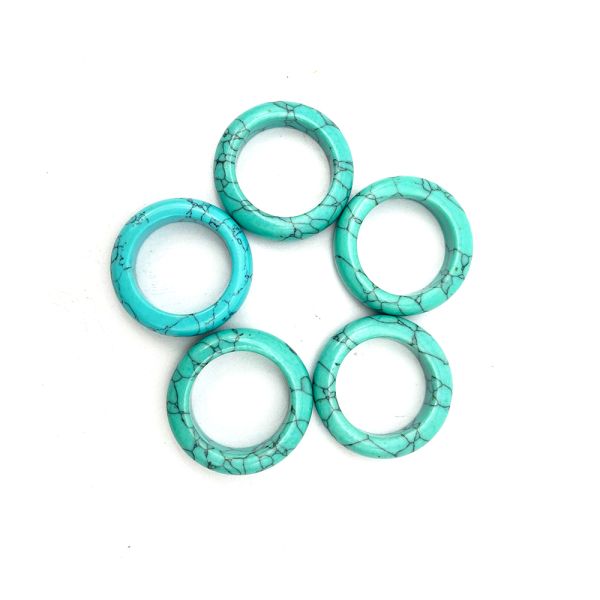Natural Design Jade Ring Gemstone Agate Green Aventurine Turquoise Topaz Jade PORTABLE Rings Etc Theme Feng Shui