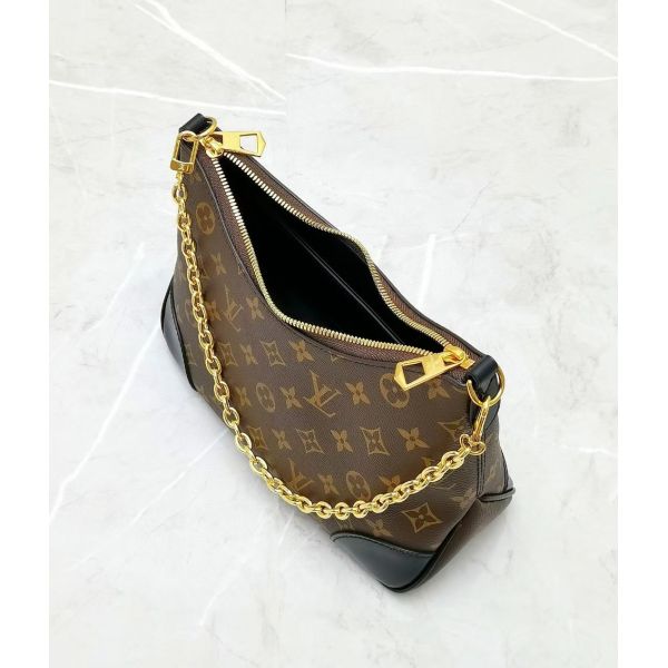 Вензель заклеймленный чернотой Boulogne OEM кладет сумки в мешки 2way Louis Vuitton M45831 портмон женщин