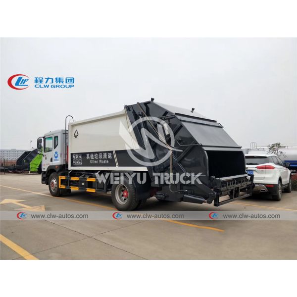 14cbm/14m3/14000liters Refuse Collector Transport Garbage Compactor truck
