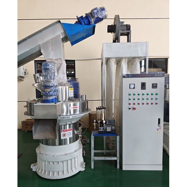 Máquina de pellets de madera con anillo de ahorro de energía, alto rendimiento y rendimiento duradero