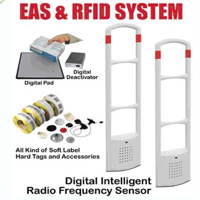 58KHz Frequency Soft EAS Labels For Clothing With Barcode Printing
