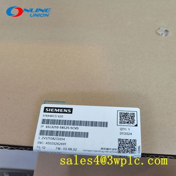 6SL3210-5BE25-5CV0 SIEMENS  SINAMICS G120P High-Power Variable Frequency Drive (VFD)