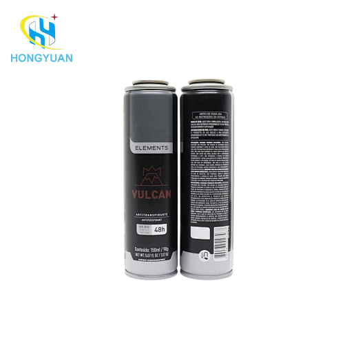 Body Spray Empty Tinplate Aerosol Can Neck In Type 150mm