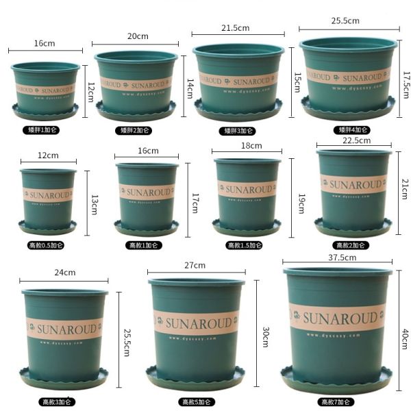 Nursery Pot Plant Grow Sturdy Flower pots in Bulk Price Gallon Durable Nursery Pot Garden Flower Pots Nursery Plant Container Kit With Matching Pallets