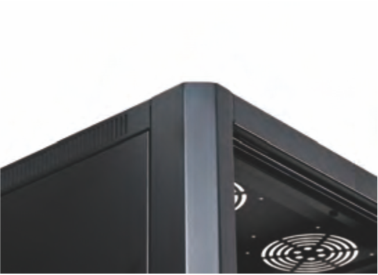 Network Rack Cabinet with 400KG Loading Capacity SPCC Cold Rolled Steel and Modular Quick Disassembling Design