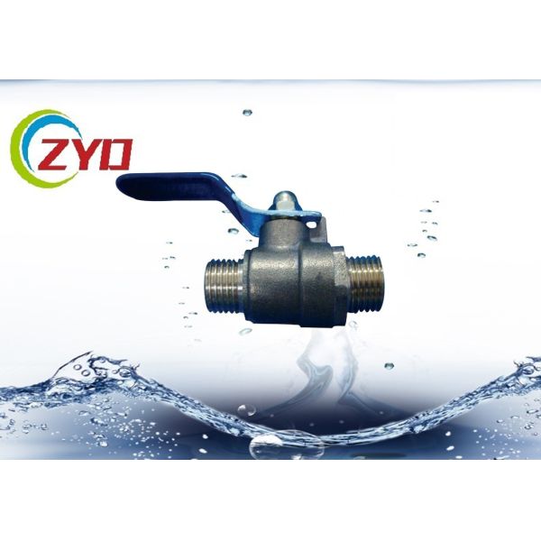 DN Design Brass Plumbing Valves For Water Line Hot Forged Bronze Surface