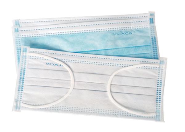 Polypropylene Disposable Non Woven Antiviral Face Mask For Adults Spray Resistant