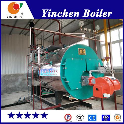 Laundry Diesel Steam Boiler / Natural Gas Fired Boiler Remote PLC Control