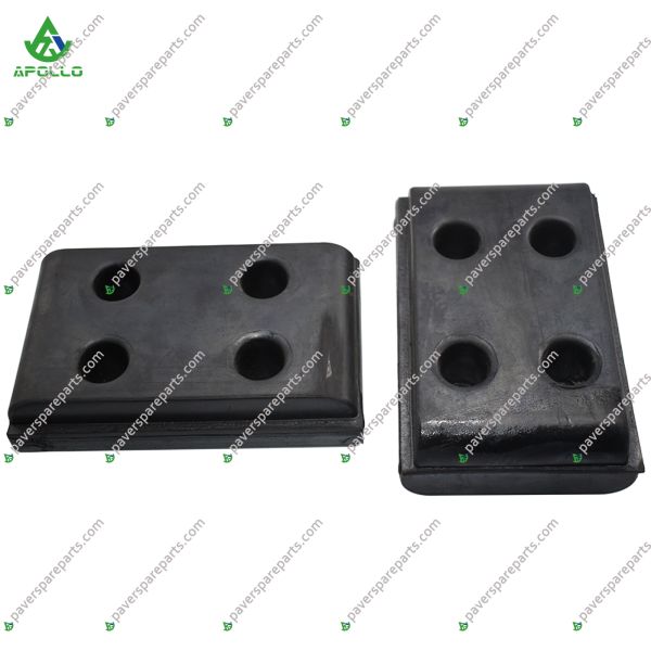 Lower Noise APOLLO Rubber Track Pad S700 PN 2390756 Paver Track Pads Fuel Efficiency