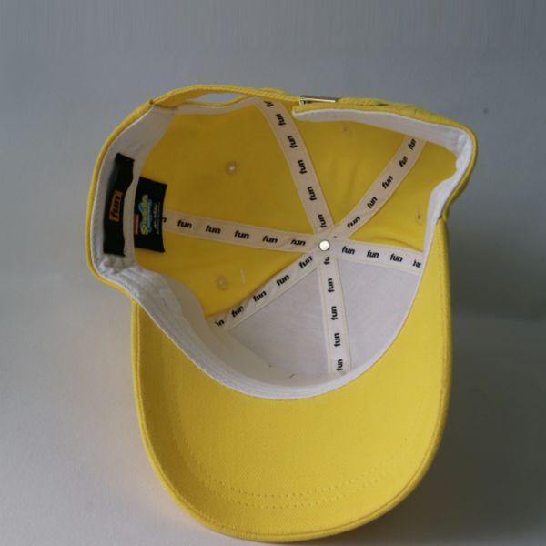 Лимонножелтые спорт мультфильма вышивки 3Д/шляпы бейсбола апплике покрывают шляпу Унисекс