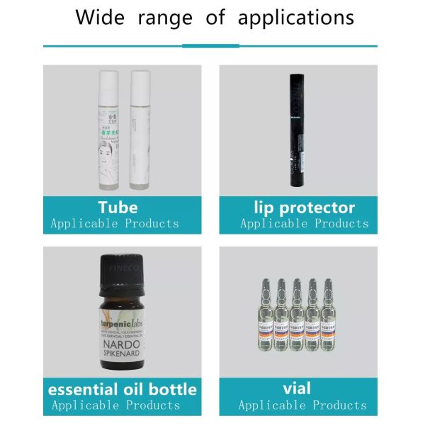 Система 800W 50Hz пластиковой пробирки стикера трубки бутылки обозначая