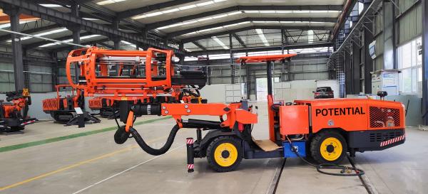 KDM12A-1BCDL 32.6kw Anchor Rod Trolley For 32mm - 45mm Drilling Diameter Needs