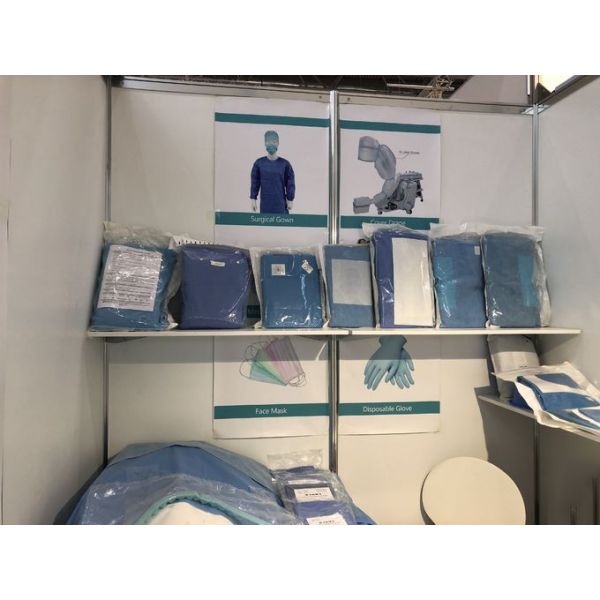 SMS медицинские Scrub костюмы, салатовый пинк Scrubs формы здравоохранения с коротким тумаком