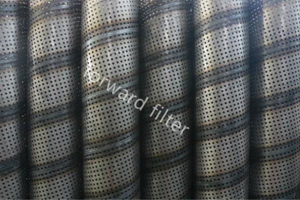Stainless Perforated Steel Pipe For Oil Water Gas Industry In Straight Or Staggered Form