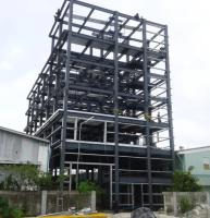 Construction en acier préfabriqué anti-corrosion Q355b Structure en acier soudé modulaire