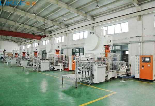 80Ton 4 Cavities Automatic Aluminum Foil Container Machine High Productivity