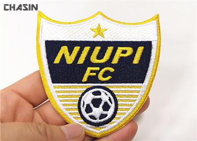 8.5cm Tall Sports Team Patches Overlock Border Heat - Cut Enviromental Friendly