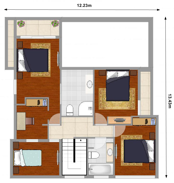 Легкая стальная конструкция Вилла контрактного стиля / Prefab Steel Prefab Villa Steel-Structure