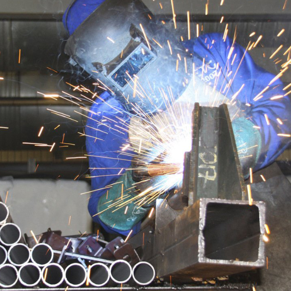 Customized Bronze Steel Pipe Welding Angle Iron Bracket for Heavy-Duty Applications