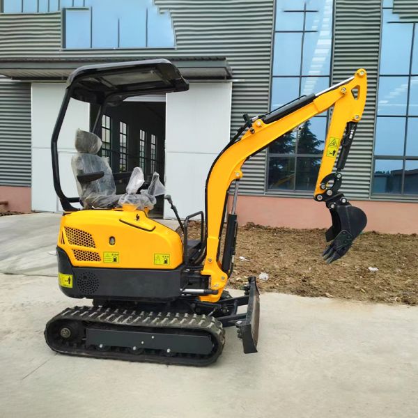 Free Shipping!!! Mini Excavator 1.8 Ton Mini Crawler Excavator Farm Excavator