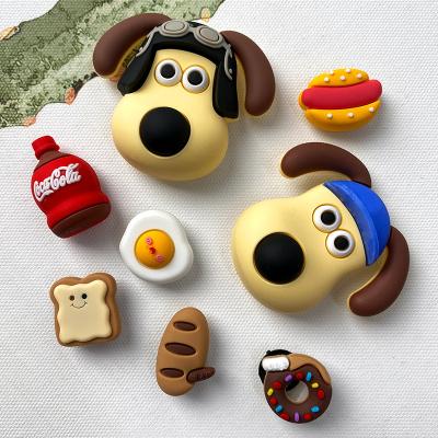 slippers shoe buckle Big Eyes Shoe Decoration Charms Customized Gold Color Plating