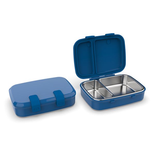 800ml Metal Bento Lunch Box for Hot and Cold Foods Features Bento Lunch Box 800ml Metal Material