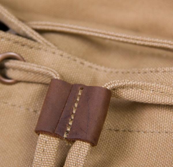 Backpack male cotton casual canvas backpack sports bag student computer bag large capacity