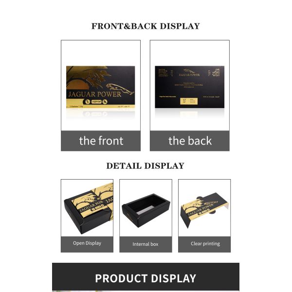 Boîte en carton ondulé de prix usine 20g écologique Honey Cardboard Box