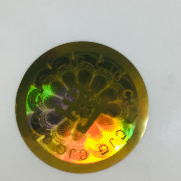 Waterproof Polyester Single Sided Security Hologram Stickers