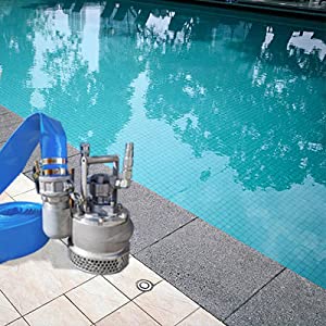 PVC Lay Flat Pump Discharge Hose With Aluminum Camlock C & E Fittings, Cam Lock Fitting Type F included, Heavy Duty