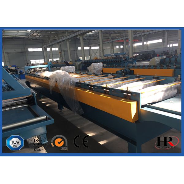 Arc Corrugated Metal Roofing Roll Forming Machine Beautiful High Speed