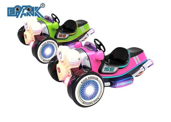 Outdoor Parent-Child Seat Magic Tricycle Battery Car Ride On Car Bumper Cars