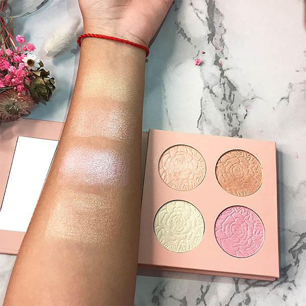 Private Label Vegan Cruelty Free Highlighter Blush Palette