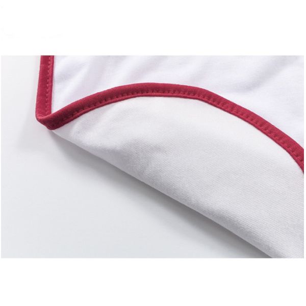 Polyester Cotton Infant Bibs DIY Sublimation Blank Baby Bibs For Heat Transfer Printing